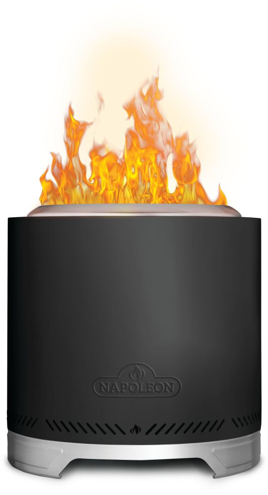 Napoleon Timberwolf® Smokeless Fire Pit 18-inch, Matte Black