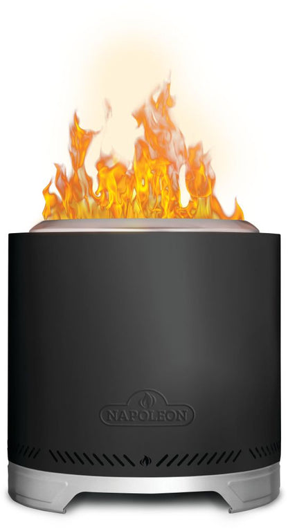 Napoleon Timberwolf® Smokeless Fire Pit 18-inch, Matte Black