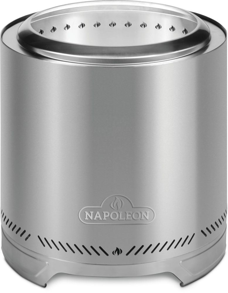 Napoleon Timberwolf® Smokeless Fire Pit 18-inch, Stainless Steel