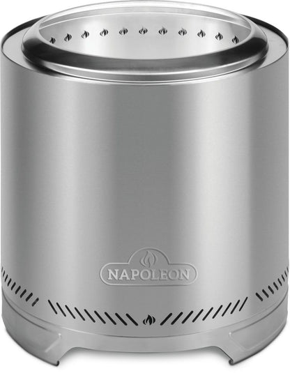 Napoleon Timberwolf® Smokeless Fire Pit 18-inch, Stainless Steel