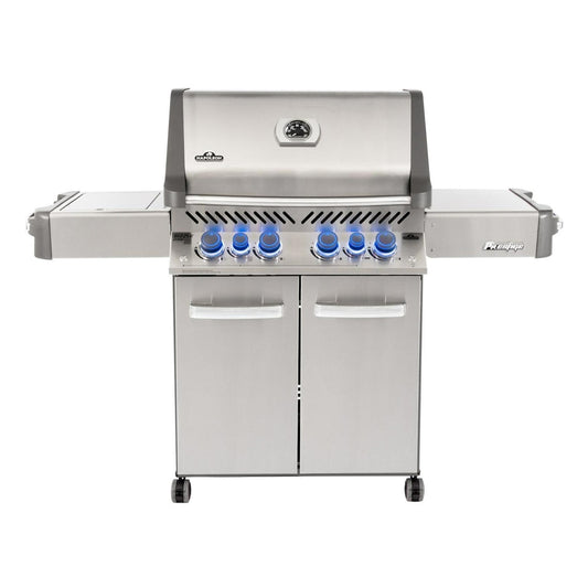 Napoleon Prestige 500 Grill with Infrared Rear Burner and Infrared Side Burner and Rotisserie Kit - P500RSIBPSS-3