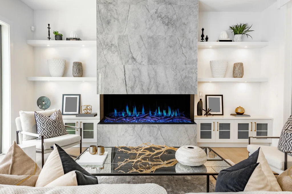 Modern Flames Orion Multi 60" Heliovision Virtual Multi-Side View Built-In Electric Fireplace