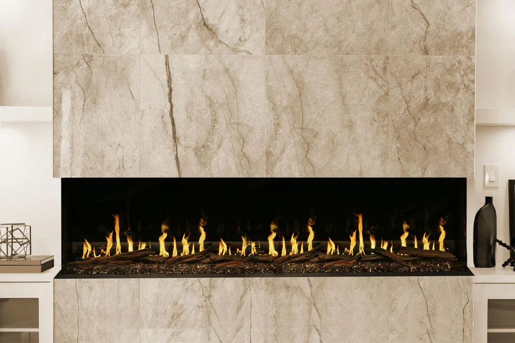 Modern Flames Orion Multi 100" Heliovision Virtual Multi-Side View Built-In Electric Fireplace