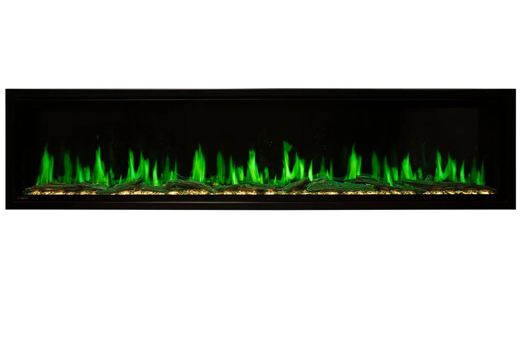 Modern Flames Orion Multi 76" Heliovision Virtual Multi-Side View Built-In Electric Fireplace