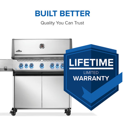 Napoleon - Prestige® 665 Connected RSIB with Infrared Side and Rear Burner