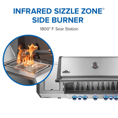 Napoleon - Prestige® 665 Connected RSIB with Infrared Side and Rear Burner