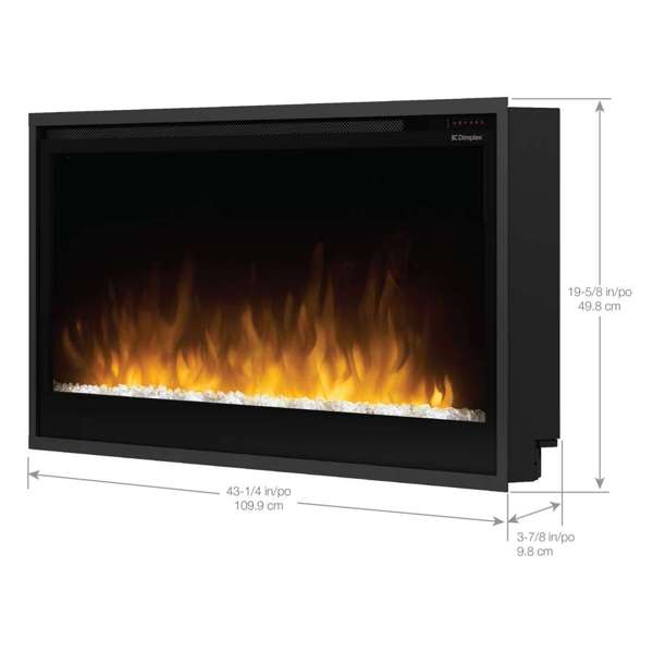 Slim Linear 42" Electric Fireplace - PLF4214-XS