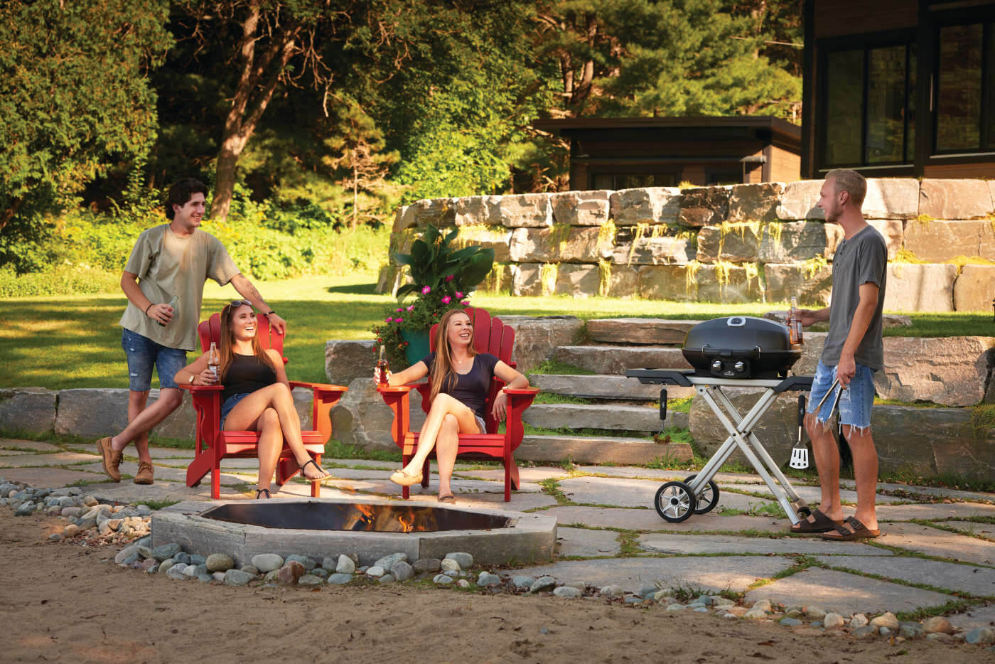 Napoleon TravelQ™ PRO285X with Scissor Cart