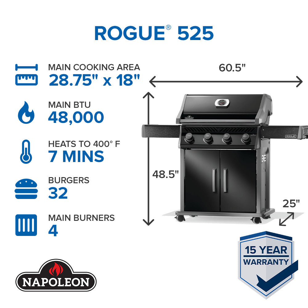 Napoleon Rogue® 525 Black