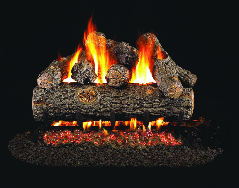 30" GOLDEN OAK DESIGNER PLUS LOGS ONLY