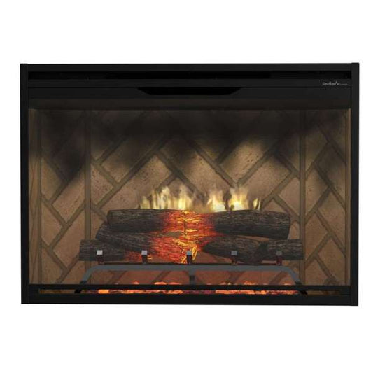 Dimplex - Revillusion 36" Built-In Electric Firebox - Herringbone - REV36-HB