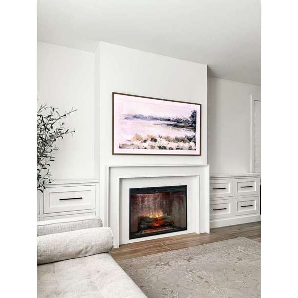 Dimex - Revillusion 36" Built-In Firebox - Weathered Concrete - REV36-WC