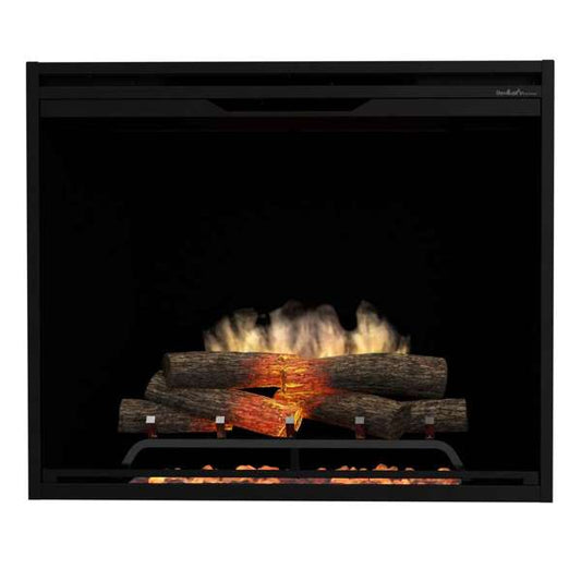 Dimplex - Revillusion 36" Portrait Built-In Electric Firebox - Black - REV36P-BL
