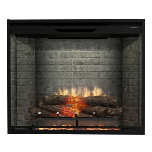 Dimplex - Revillusion 36" Portrait Built-In Firebox - Neutral Brick - REV36P-NB
