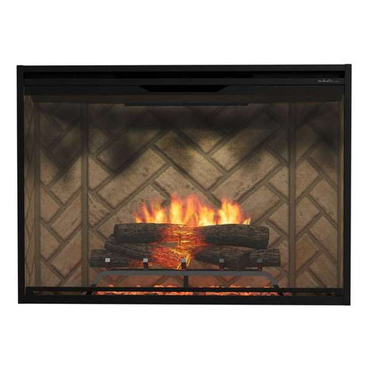 Dimplex - Revillusion 42" Built-In Electric Firebox - Herringbone - REV42-HB