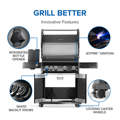 Napoleon - Rogue® PRO 525 SIB with Infrared Side Burner