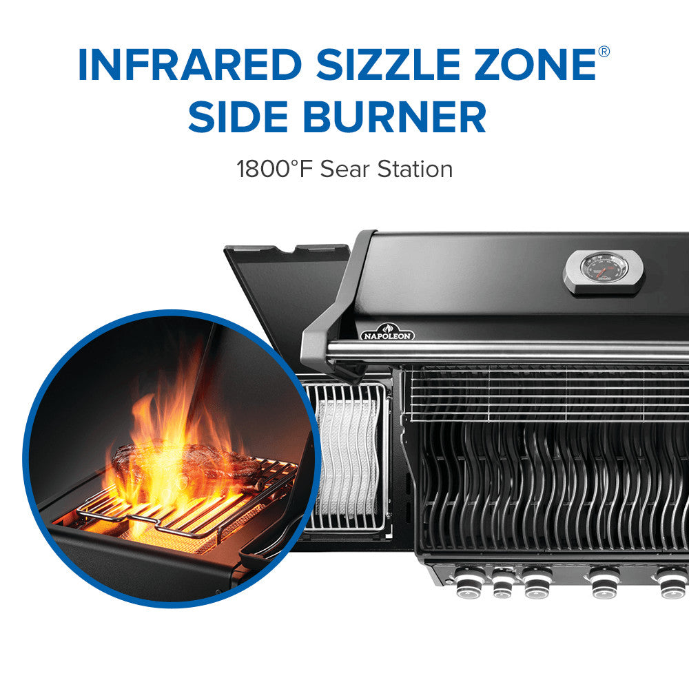 Napoleon - Rogue® PRO 625 SIB with Infrared Side Burner