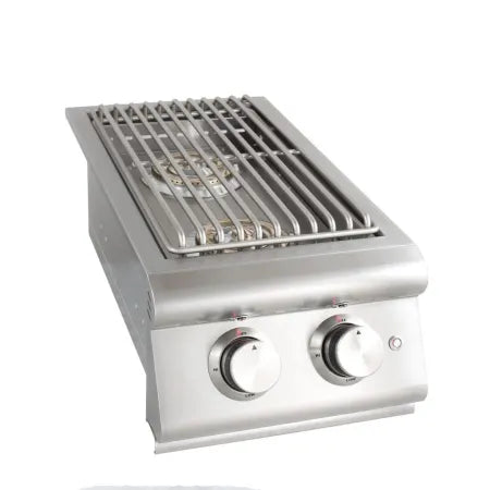 Blaze LTE Double Side Burner with Lights  BLZ-SB2LTE