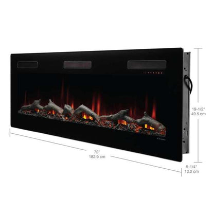 Sierra 72" Linear Electric Fireplace - SIL72