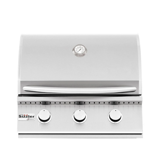 Summerset Sizzler 26-Inch 3-Burner Built-In Gas Grill – SIZ26