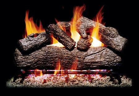 Peterson - NLA----------BURNER/LOG KIT F/18" SOUTHERN OAK SET