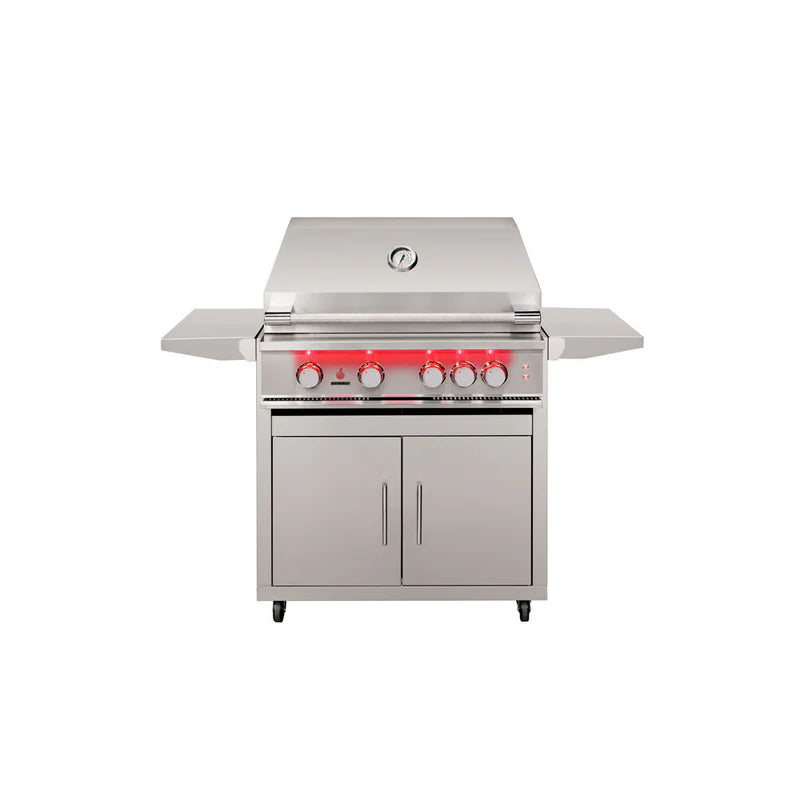 TrueFlame Deluxe Freestanding Grill Cart - CART-TF-DC