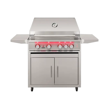 TrueFlame 32" Freestanding Grill - TF32+CART-TF-32DC