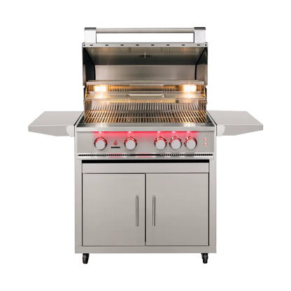 TrueFlame 32" Freestanding Grill - TF32+CART-TF-32DC
