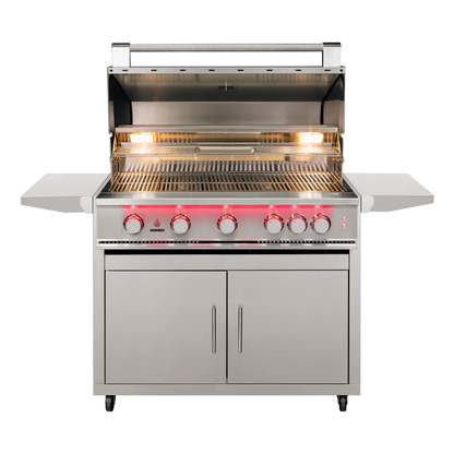 TrueFlame 40" Freestanding Grill - TF40+CART-TF-40DC
