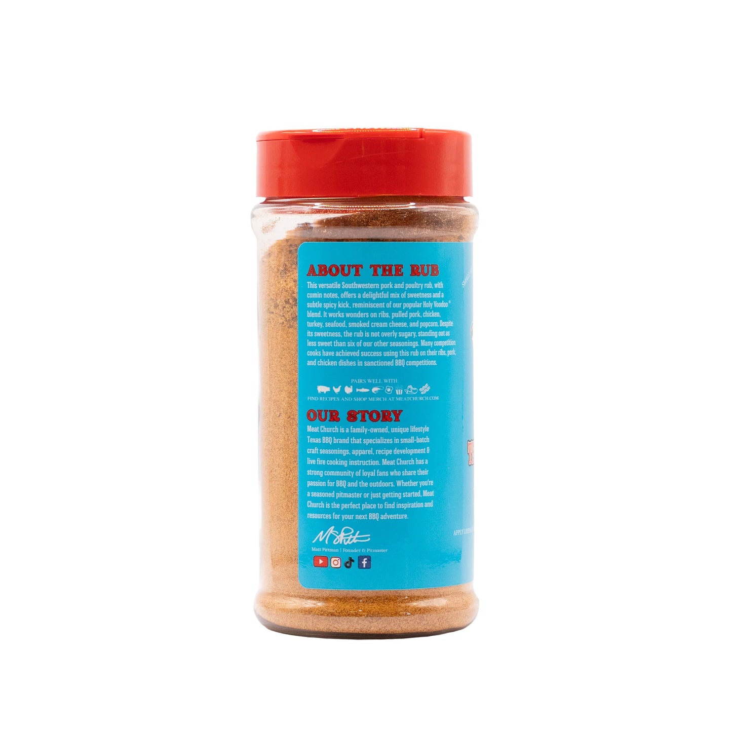 Meat Church BBQ - Texas Sugar BBQ Rub