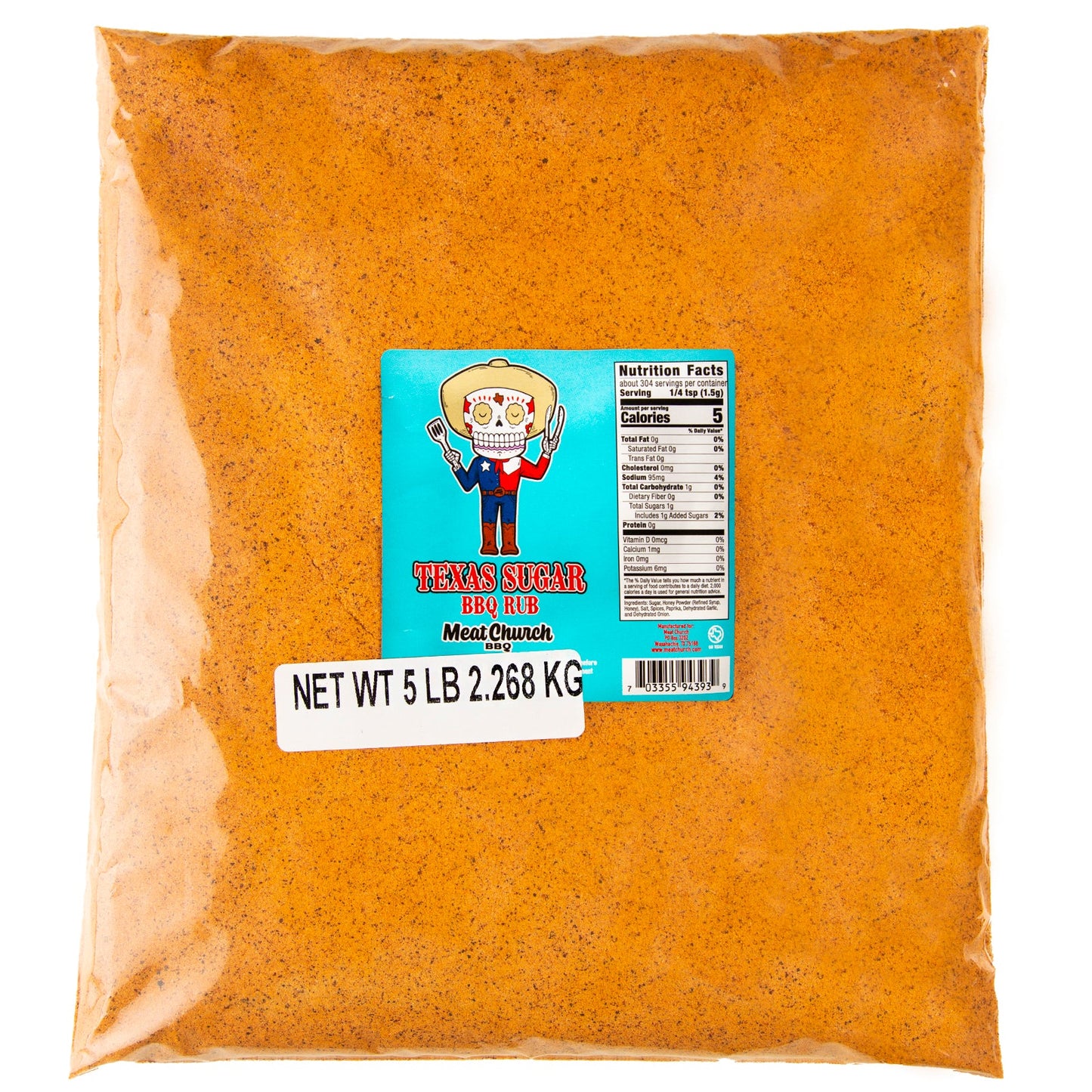 Meat Church BBQ - Texas Sugar BBQ Rub