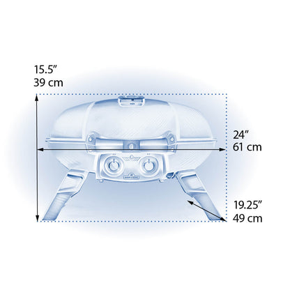 Napoleon TravelQ™ 285 with Griddle