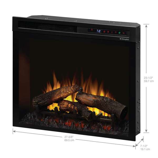 Nova 28" Plug-In Electric Firebox with Logs - XHD28L