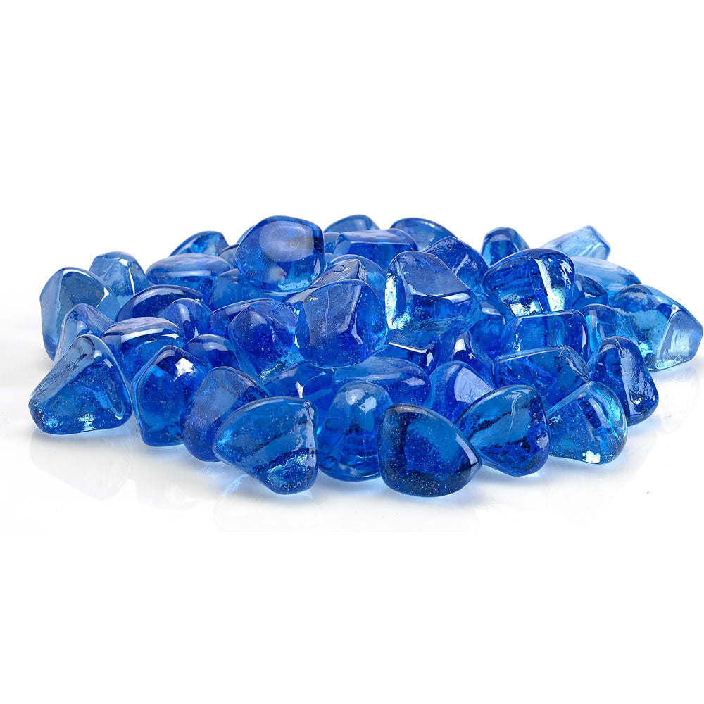 American Fire Glass - SOON NLA-----Miidnight Blue Luster, 10 lb. Jar Zircon Luster