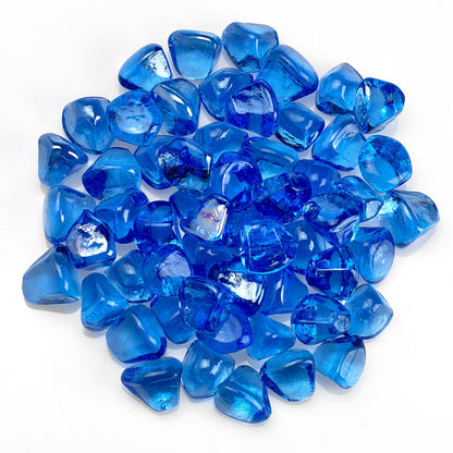 American Fire Glass - SOON NLA-----Miidnight Blue Luster, 10 lb. Jar Zircon Luster