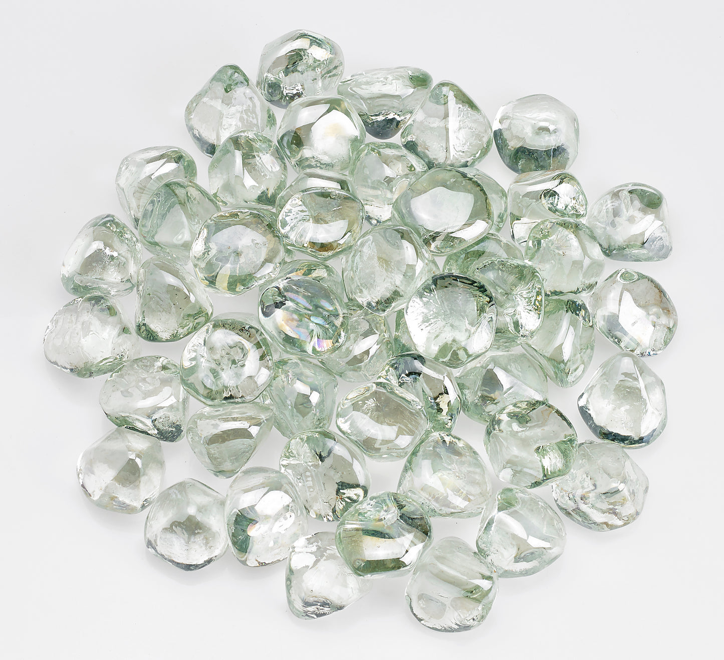 American Fire Glass - SOON NLA------Rain Drop Luster, 10 lb. Jar Zircon Luster