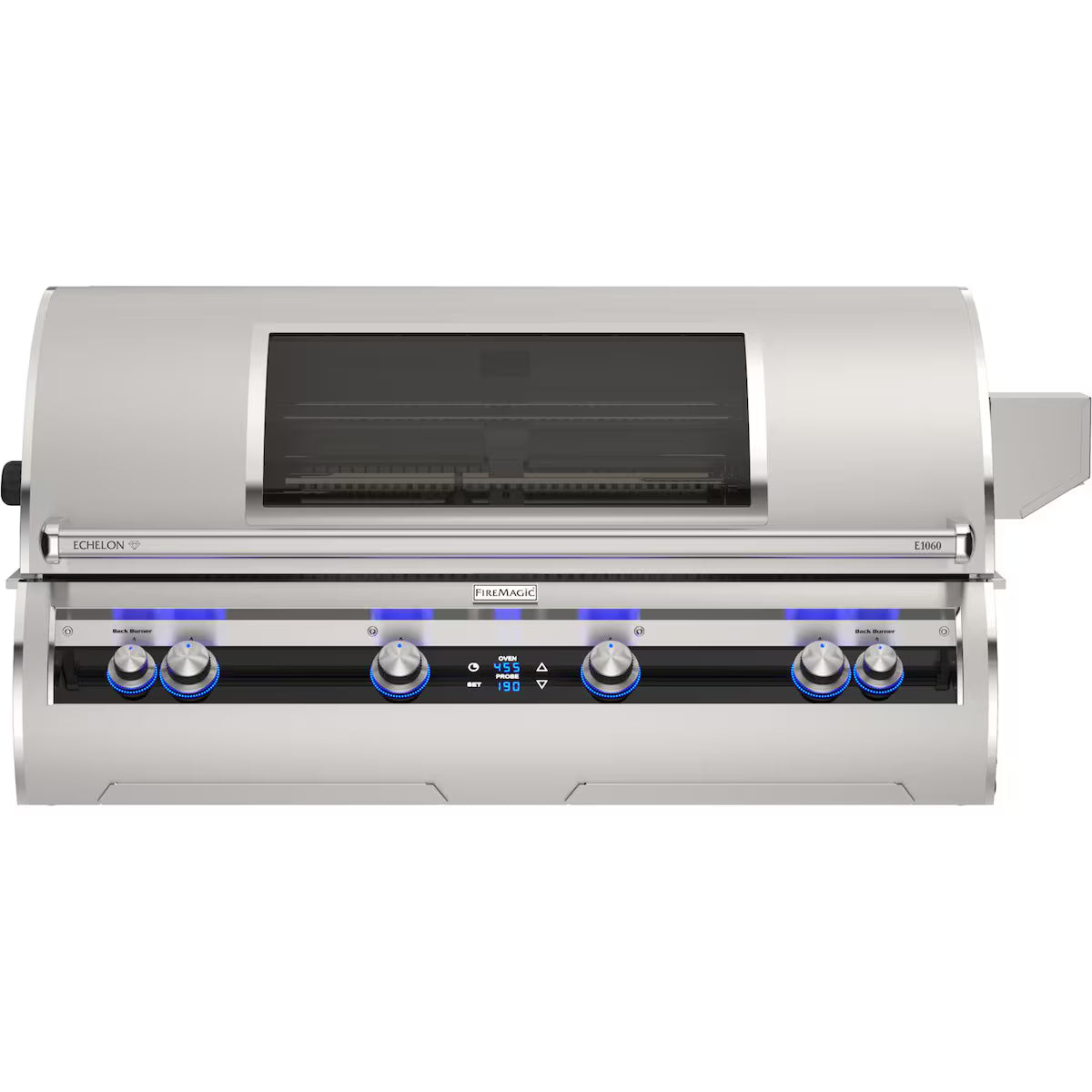 Fire Magic Echelon Diamond E1060i 48-Inch Built-In Propane/Natural Gas Grill w/ Rotisserie, Magic Window & Thermometer