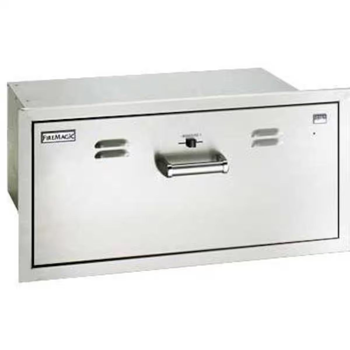 Fire Magic Premium Flush 30-Inch Built-In 110V Electric Stainless Steel Warming Drawer