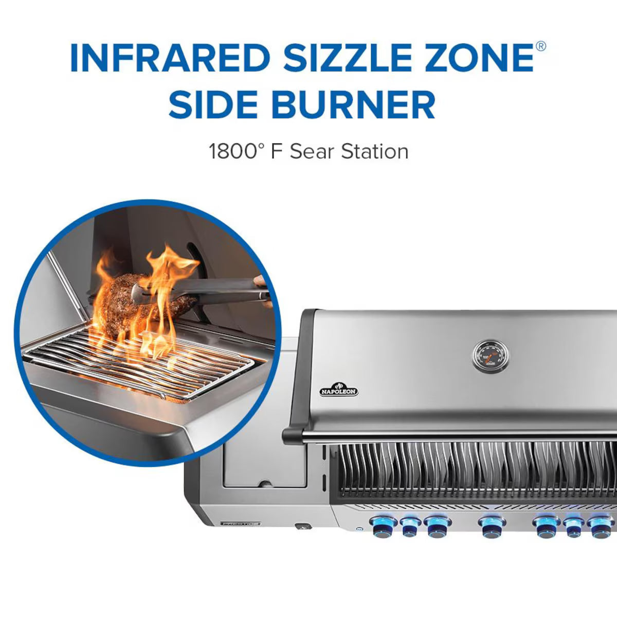 Napoleon Prestige® 665 RSIB with Infrared Side and Rear Burner