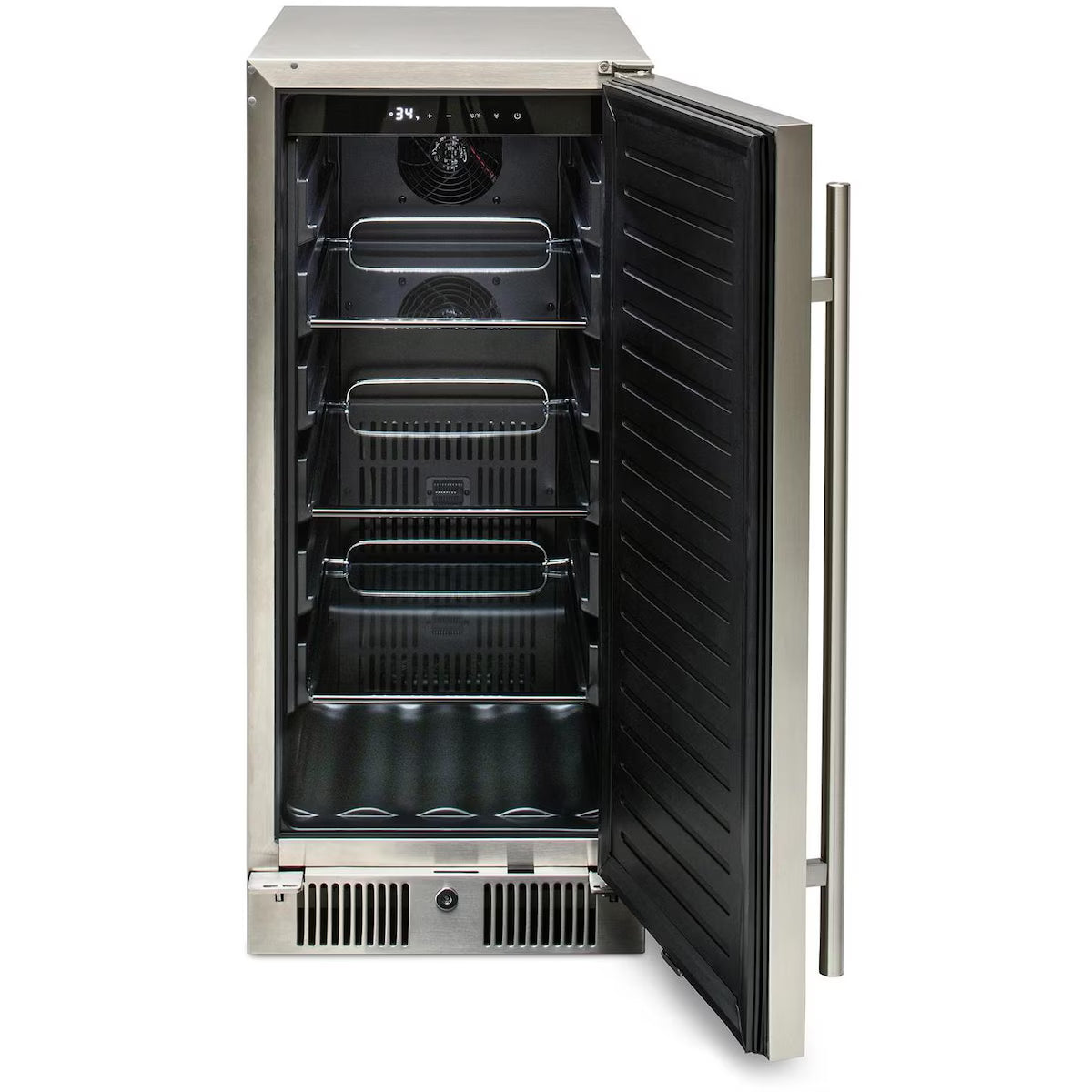 Blaze - 15-Inch 3.2 Cu. Ft. Outdoor Rated Compact Refrigerator - BLZ-SSRF-15