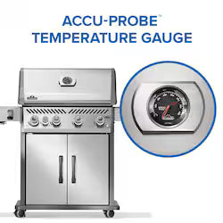 Napoleon - Rogue PRO 525 4-Burner Grill w/ Side Burner