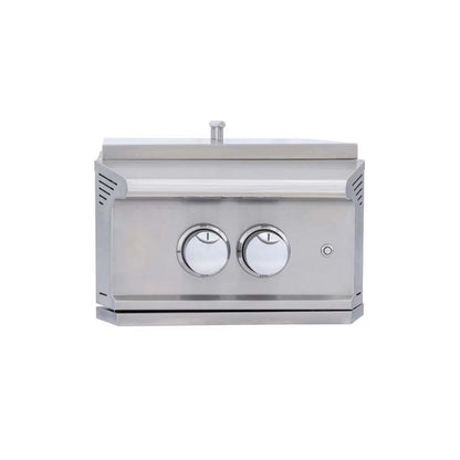 Blaze - LTE PRO 60,000 BTU Built-In Natural Gas/Propane Power Burner w/ Wok Ring & Lid - BLZ-PBLTEPRO