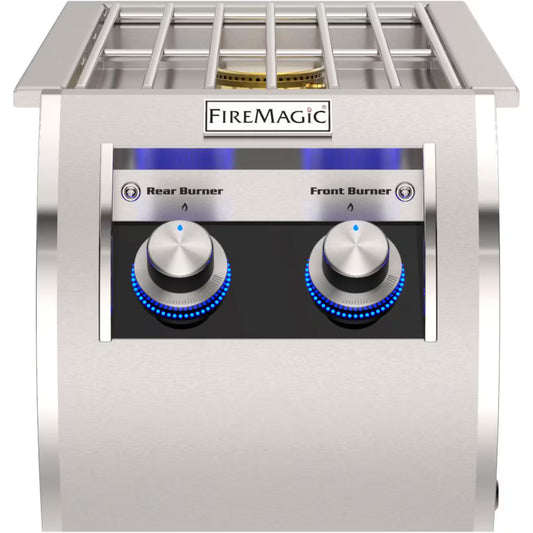 Fire Magic Echelon Diamond Built-In Propane/Natural Gas Double Side Burner
