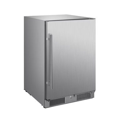 Blaze - 20-Inch 4.3 Cu. Ft. Outdoor Rated Refrigerator w/ Lock - BLZ-SSRF20-4.3