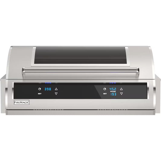 Fire Magic Electric EL500 31-Inch Built-In Electric Grill w/ Dual Touchscreen Control, Digital Timer, Bluetooth & Magic Window