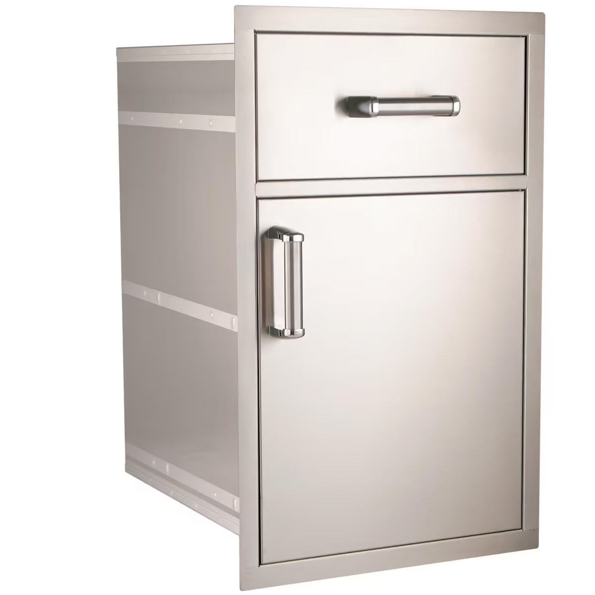Fire Magic Premium Flush 17/20-Inch Pantry / Access Drawer Combo