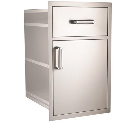Fire Magic Premium Flush 17/20-Inch Pantry / Access Drawer Combo