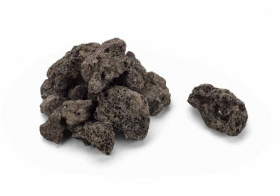 LAVA ROCK 25 LB. BAG BLACK