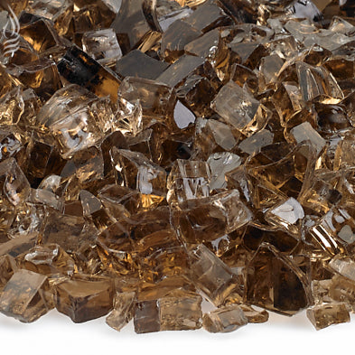 American Fire Glass - NLA-1/4" Copper, 10 lb. Jar Fire Glass