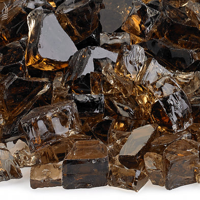 American Fire Glass - 1/2" Copper, 10 lb. Jar Fire Glass